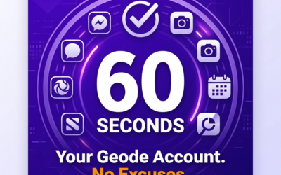 Your First Geode Account in Under a Minute (Yes, Really)