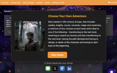 Press Start: Geode’s First Game Just Went Live