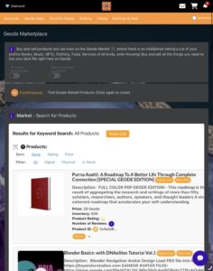 Searching and filtering in Geode Marketplace
