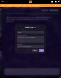 Geode MyAgent settings