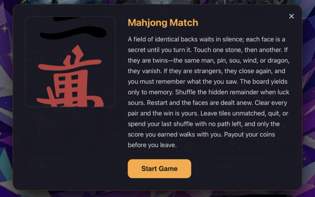 Mahjong Match